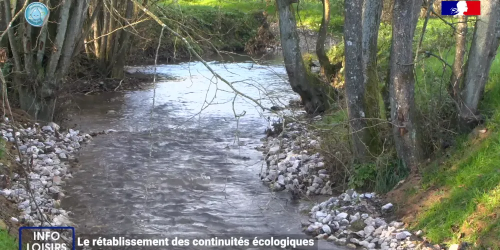 Bellefontaine : Le Vannage réhabilité grâce à un effort collectif.