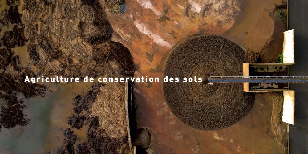 La conservation des sols, une nécessité pour la qualité de l'eau potable.