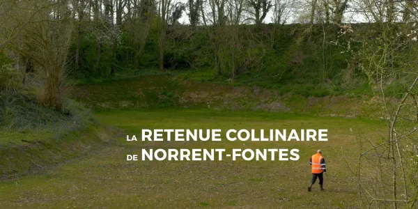 visuel Retenue Collinaire de la vall&eacute;e de Rely &agrave; Norrent-Fontes