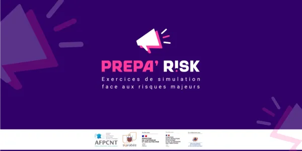 visuel Pr&eacute;parez-vous aux risques majeurs avec PREPA'RISK