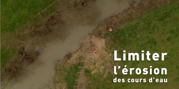 visuel Limiter l'&eacute;rosion des cours d'eau