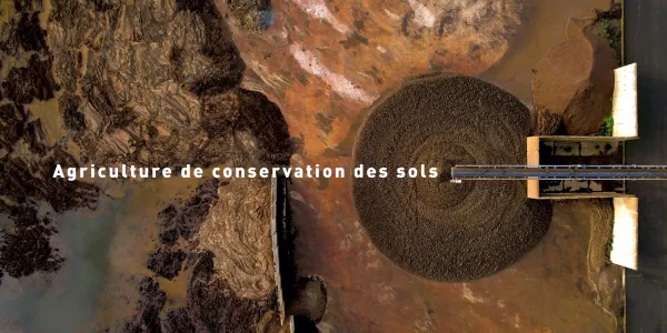 visuel La conservation des sols, une nécessité pour la qualité de l'eau potable.